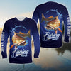 Cornbee Customized Name 3D Shirts Fishing Makes Me Happy Redfish Puppy Drum Fishing