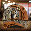 Cornbee Premium Florapunk Black Camo Deer Hunting Personalized Hats 3D