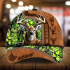 Cornbee Premium Florapunk Black Camo Deer Hunting Personalized Hats 3D