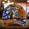 Cornbee Premium Florapunk Black Camo Deer Hunting Personalized Hats 3D