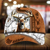 Cornbee Premium Florapunk Black Camo Deer Hunting Personalized Hats 3D