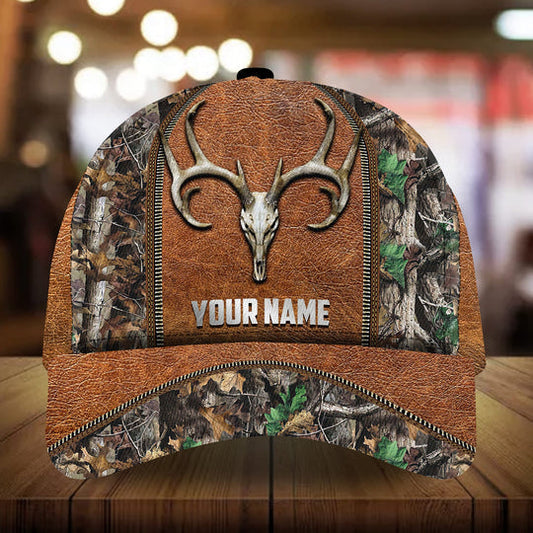 Cornbee The Perfect Deer Skull Hunting Personalized Cap