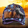 Cornbee Premium Florapunk Flag Pull Deer Hunting Personalized Hats 3D