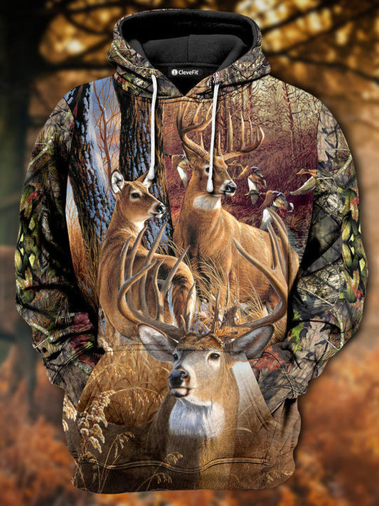 Cornbee Premium CleveFit Deer Hunting 3D Hoodie