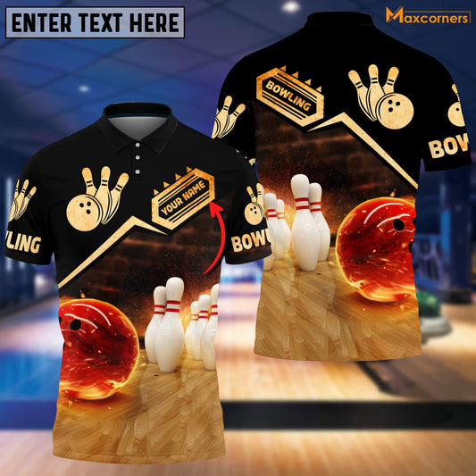 Cornbee Custom Bowling Personalized Name 3D Shirt