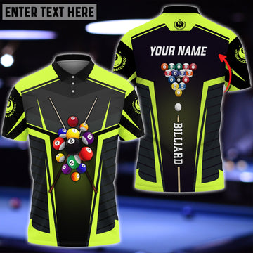 Cornbee Billiard Yellow Green Personalized Unisex Shirt