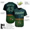 Cornbee Personalized Text And Number Billiard Table Shamrock 3D Pattern Baseball Jersey Shirt