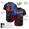 Cornbee Personalized Text And Number Billiard 3D US Flag Pattern Baseball Jersey Shirt