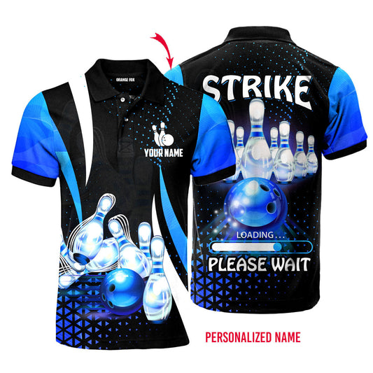 Cornbee Personalized Name Bowling Loading 3D Shirt