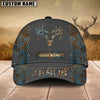 Cornbee Hunting Personalized Name By The Blood Of Jesus 3D Classic Cap