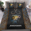 Fishing Personalized Bedding Set, Personalized Gift for Fishing Lovers39 Cornbee