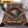 Fishing Personalized Bedding Set, Personalized Gift for Fishing Lovers47 Cornbee