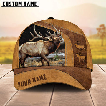 Cornbee Elk Hunting Classic Personalized Cap