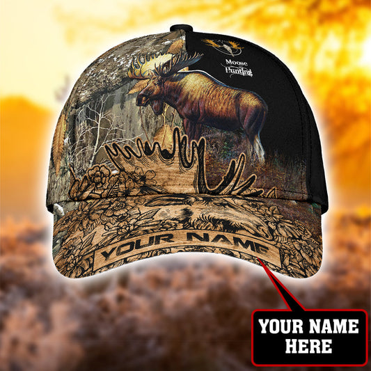 Cornbee Personalized Name Hunting Classic Cap Mouse Hunting