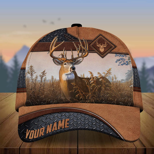 Cornbee Deer Hunting 3D Printed Personalized Hat