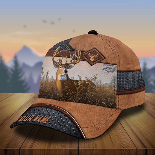 Cornbee Deer Hunting 3D Printed Personalized Hat