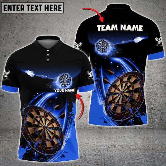 Cornbee Fire Darts Personalized Name, Team Name 3D Shirt