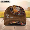 Cornbee Cross America Hunting Deer Personalized Hats 3D Multicolored