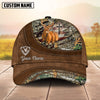 Cornbee Cross America Hunting Deer Personalized Hats 3D Multicolored