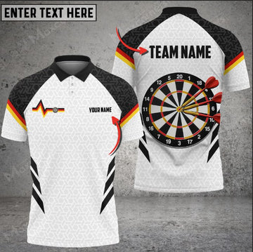 Cornbee Germany Darts Personalized Name 3D Shirt