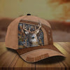 Cornbee Premium Brown Printed Deer Hunting Personalized 3D Hat