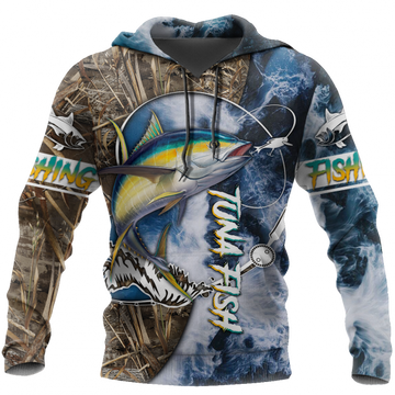 Cornbee Life Tuna Fishing 3D Shirt