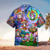 Hippie Magic Mushroom Hawaiian Shirt Cornbee