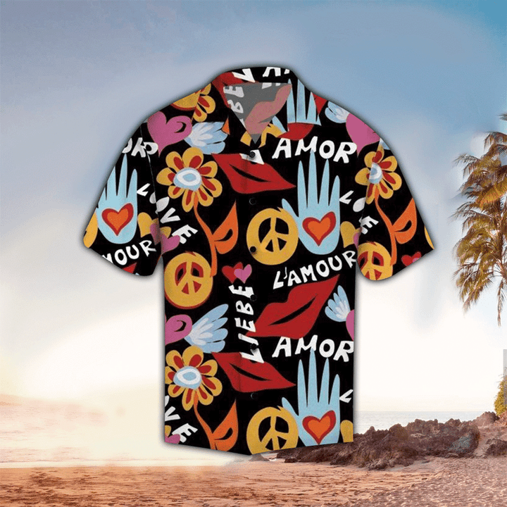 Amazing Hippie Hawaiian Shirt Cornbee