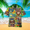 Tiki Tiki Hippie Hawaiian Shirt Cornbee