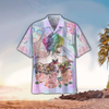 Hippie Girl Hawaiian Shirt Cornbee