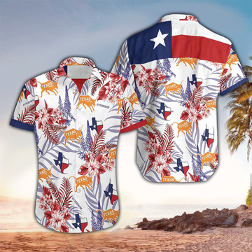 Bluebonnet Texas Hawaiian Shirt Cornbee
