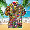 Hippies Love Music Hawaiian Shirt Cornbee