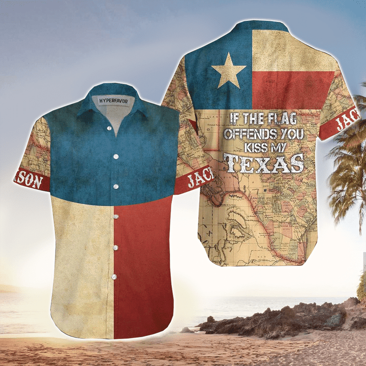 Proud State Of Texas Custom Hawaiian Shirt Cornbee