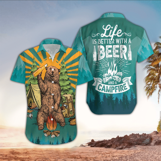 Beer Shirt, Beer Hawaiian Shirt For Beer Lovers Cornbee