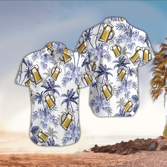 Beer Shirt, Beer Hawaiian Shirt For Beer Lovers Cornbee