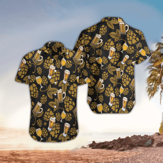 Beer Shirt, Beer Hawaiian Shirt For Beer Lovers Cornbee