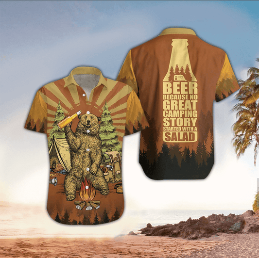 Beer Shirt, Beer Hawaiian Shirt For Beer Lovers Cornbee