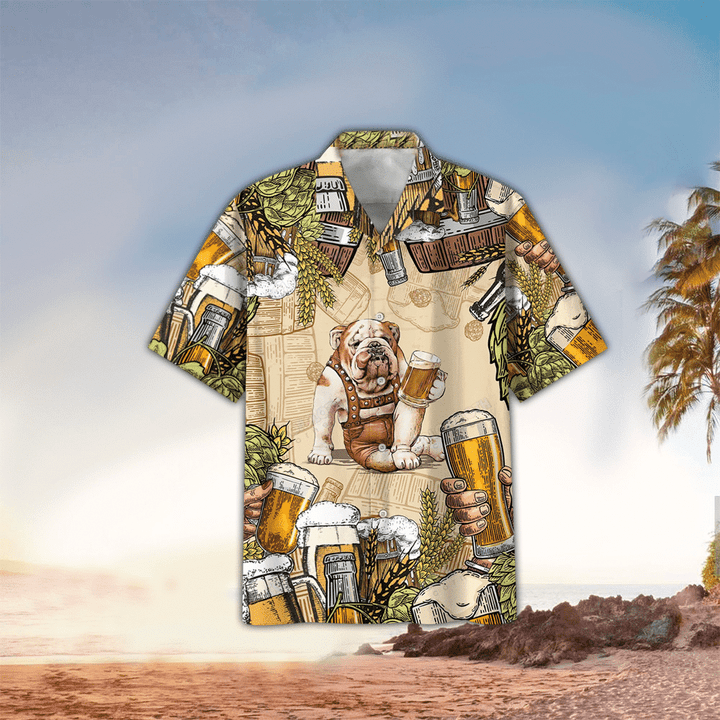 Beer Shirt, Beer Hawaiian Shirt For Beer Lovers Cornbee