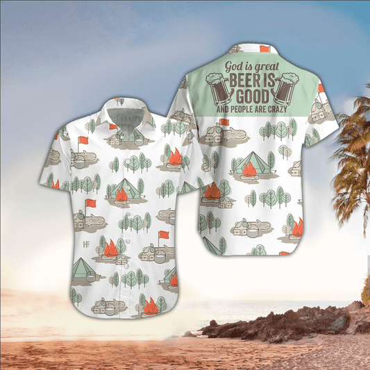 Beer Shirt, Beer Hawaiian Shirt For Beer Lovers Cornbee