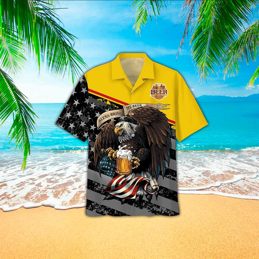 Beer Aloha Shirt, Hawaiian Shirt For Beer Lovers Cornbee