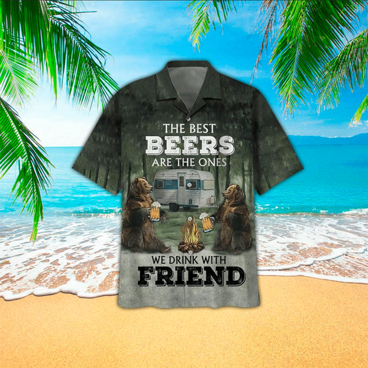 Beer Aloha Shirt, Hawaiian Shirt For Beer Lovers Cornbee