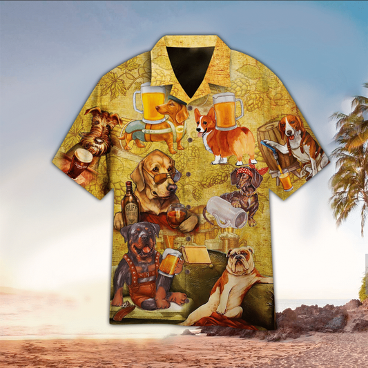 Beer Shirt, Beer Hawaiian Shirt For Beer Lovers Cornbee