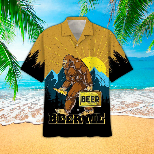 Beer Aloha Shirt, Hawaiian Shirt For Beer Lovers Cornbee
