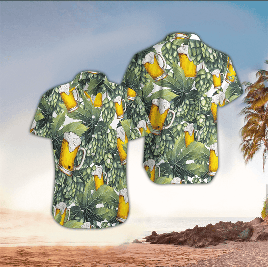Beer Hawaiian Shirt, Perfect Gift Ideas For Beer Lover Cornbee