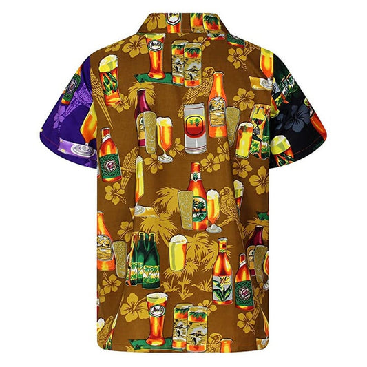 Beer Hawaiian Shirt, Beer Lover Gifts Cornbee