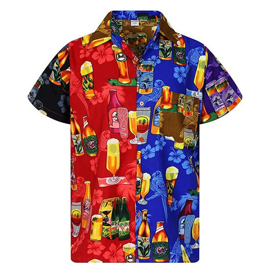 Beer Hawaiian Shirt, Beer Lover Gifts Cornbee