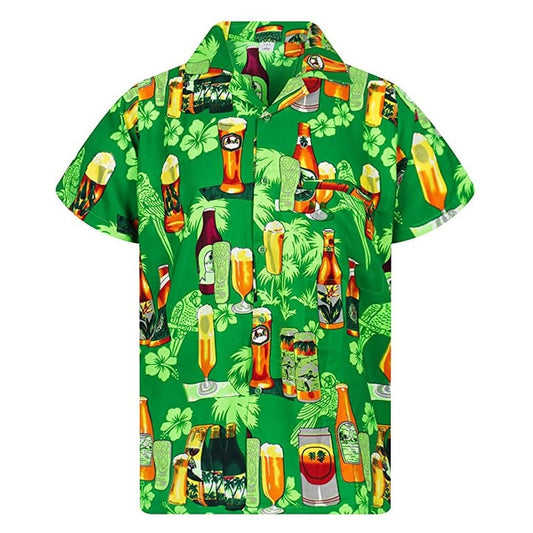 Beer Aloha Shirt, Hawaiian Shirt For Beer Lovers Cornbee