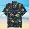Beer Cap Pattern Hawaiian Shirt Cornbee