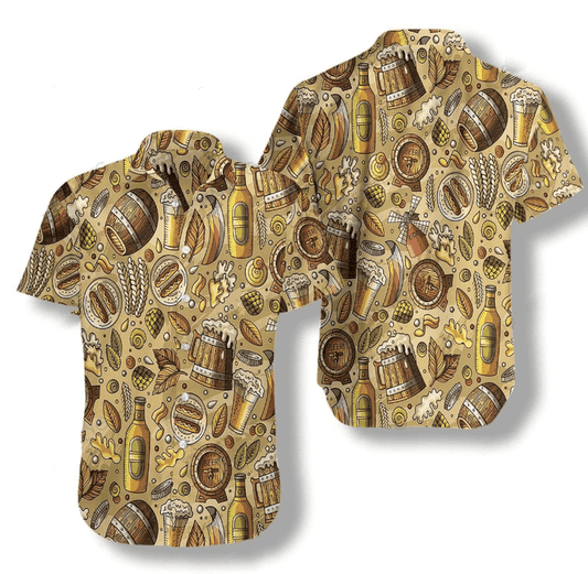 Beer Fest Hawaiian Shirt Cornbee