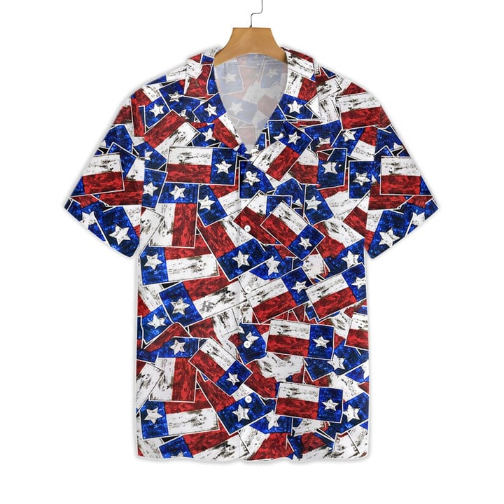 Texas Pattern Hawaiian Shirt 3 Cornbee